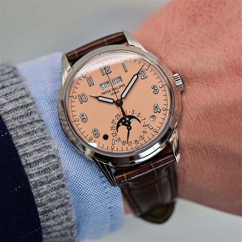 salmon dial patek philippe|5320g 001.